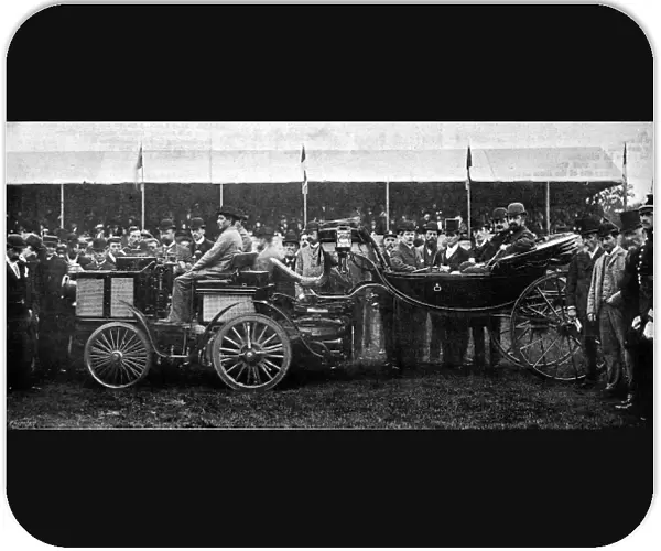 Steam horse & carriage