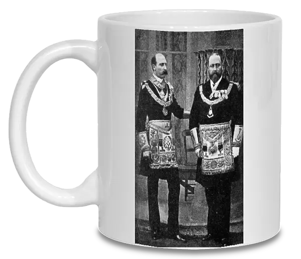 Edward VII as a freemason