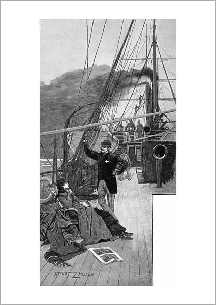 Deck of a Passenger Liner, 1883
