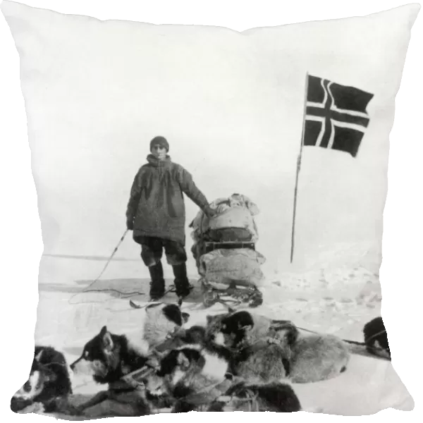 The Norwegian Flag at the South Pole, 1911