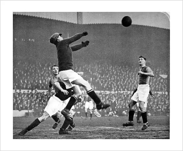 Arsenal vs. Mansfield Town, F. A. Cup Fourth Round, 1929