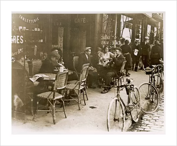 Paris Cafe Ext. 1928