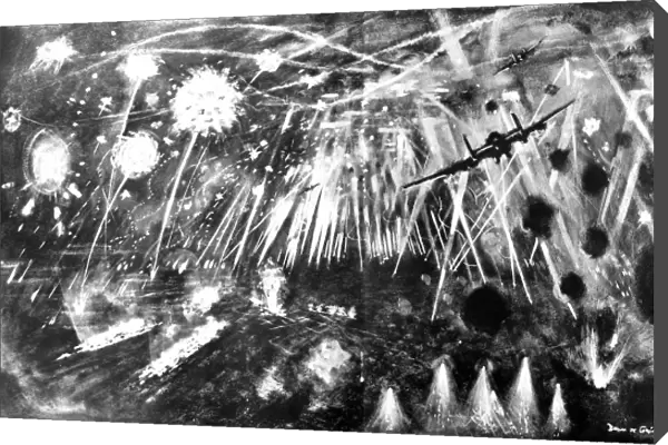 RAF Bombers over Berlin; Second World War, 1943