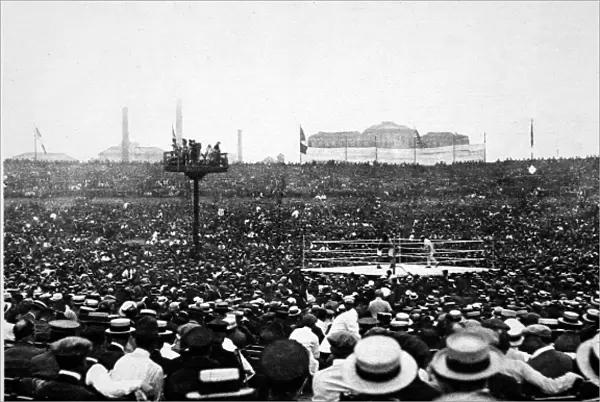 The Dempsey-Carpentier Fight, 1921