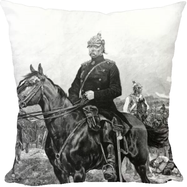 Prince Otto von Bismarck at Sedan, Franco-Prussian War, 1870