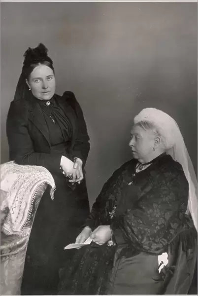 Queen Victoria & Empress Frederick of Prussia