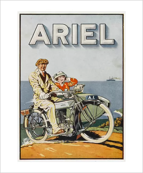 Adverisement for Ariel Motorbikes