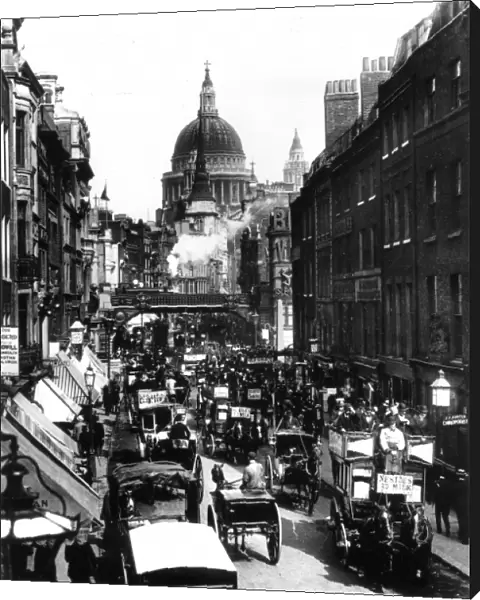 Fleet Street, London, c. 1894
