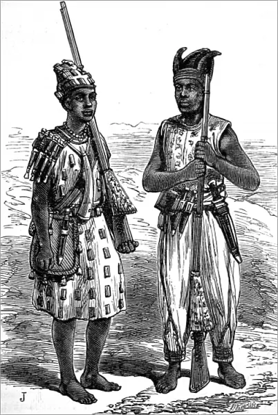Fante Soldiers serving with the British against the Ashanti