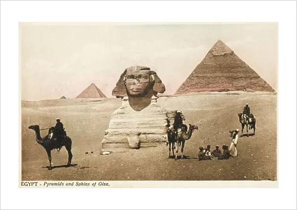 The Pyramids and Sphinx, Giza, Egypt