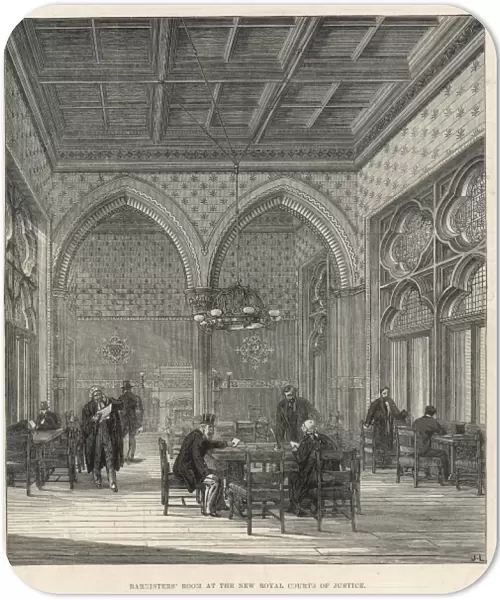 Barristers Room at the Royal Courts of Justice, London