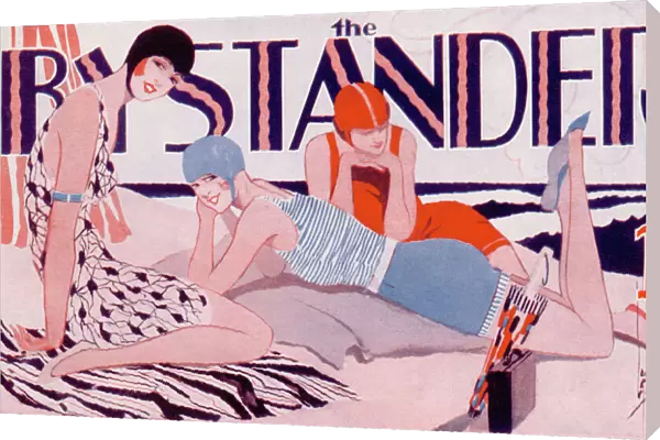 The Bystander masthead by Laurie Taylor, 1930