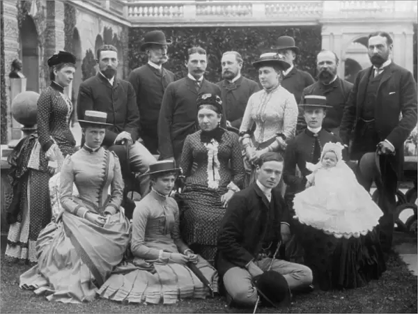 The Hesse and Battenberg families at Osborne