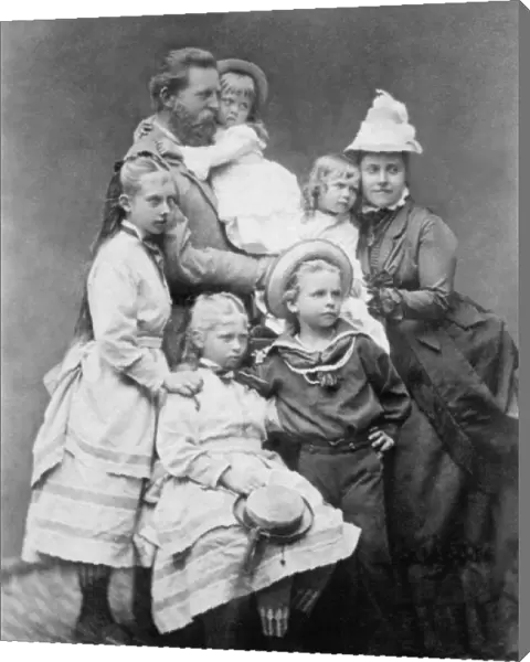 Prussian Royal Family, 1875