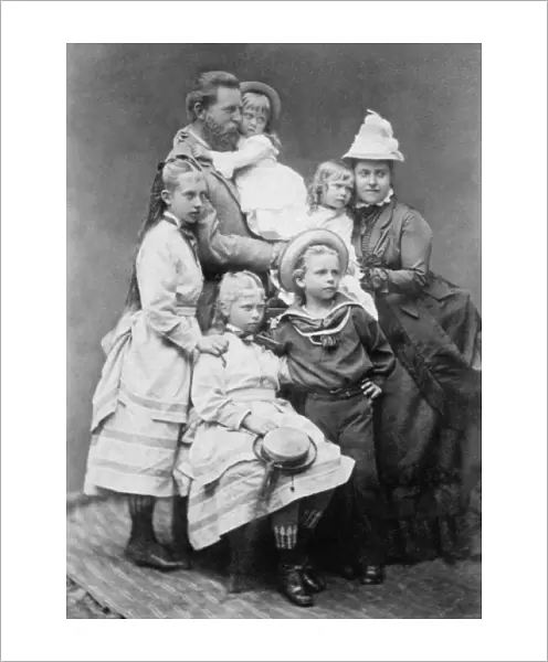 Prussian Royal Family, 1875