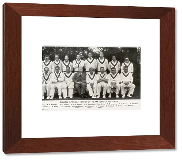 South African Cricket Team 1935