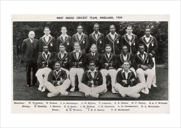 West Indies Cricket Team, 1939