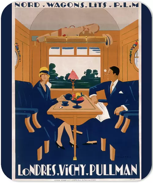Nord Wagons-Lits poster