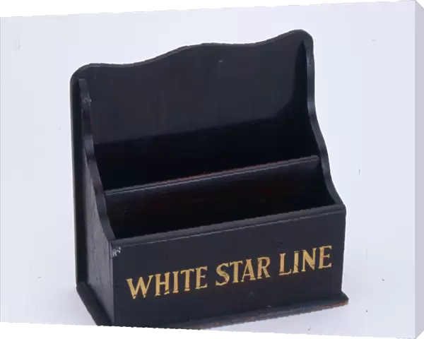 White Star Line letter holder