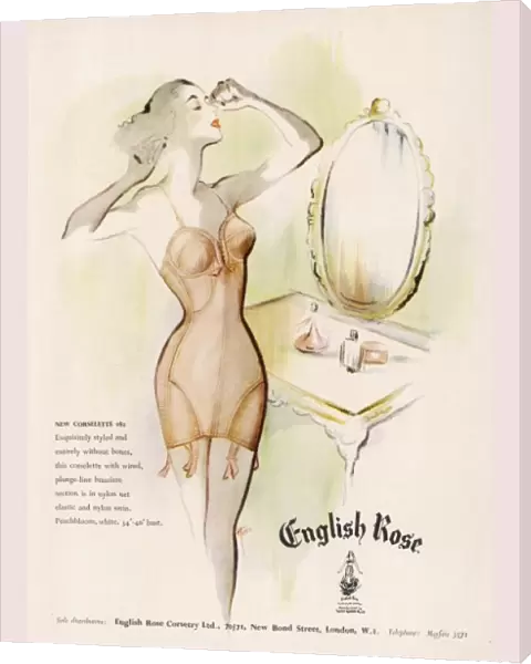 English Rose Corsetry advertisement