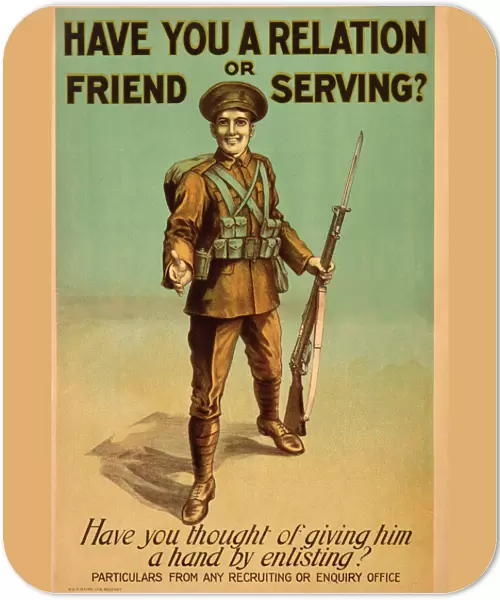 British Army recruitment poster
