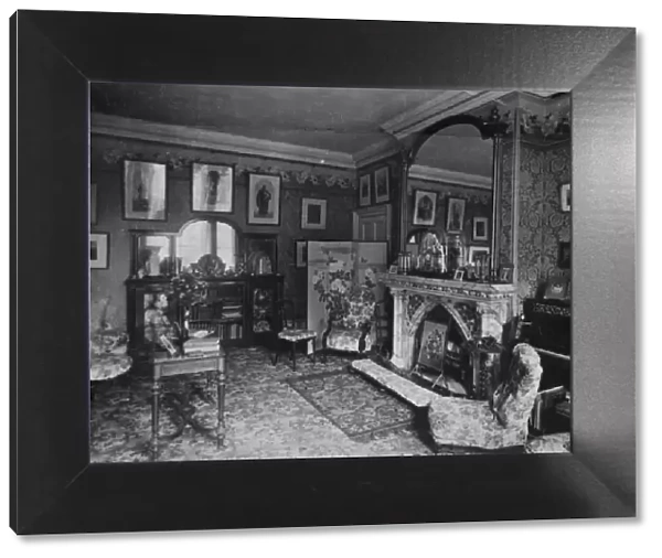 Interior of the dining room at Borley Rectory