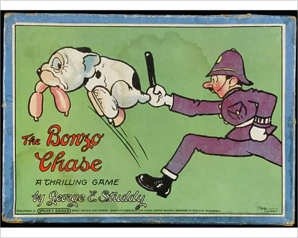 The Bonzo Chase board game
