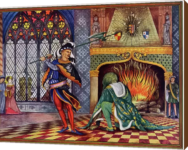 Sir Gawain and the Green Knight by William McLaren