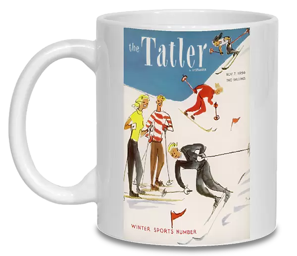Tatler front cover, Winter Sports Number 1956