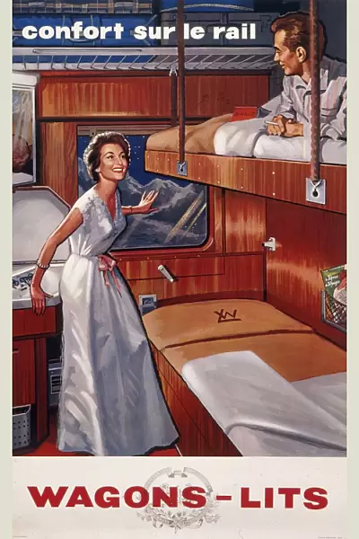 Wagons-Lit company poster