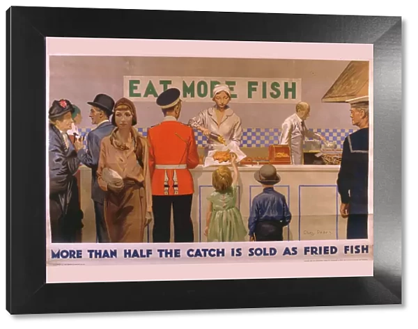 Poster encouraging people to eat more fish