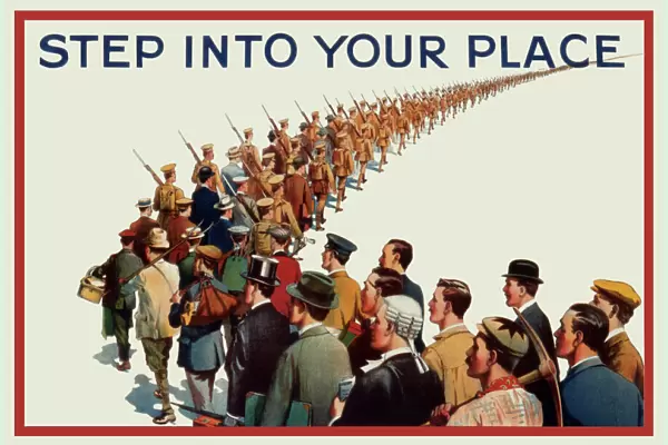 Recruitment poster for the British Army