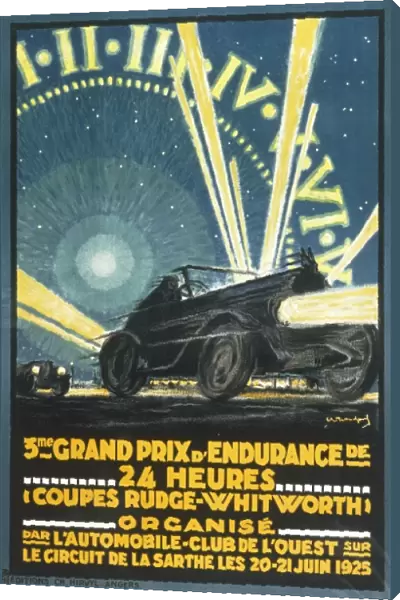 Poster for 1925 Grand Prix