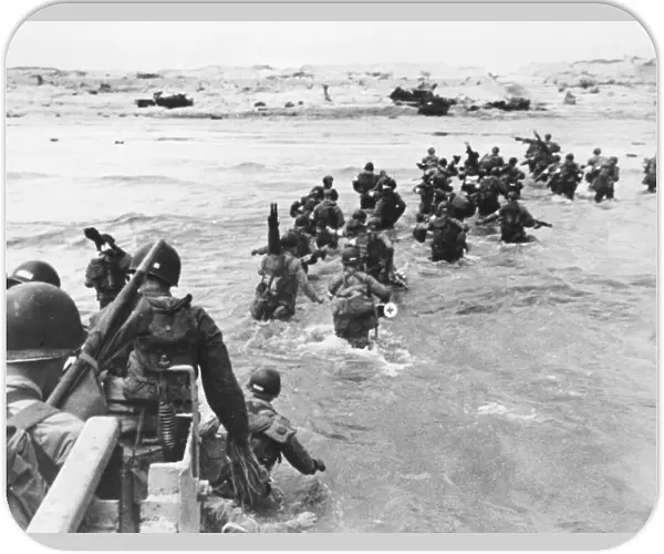 D-Day - Assault of American troops