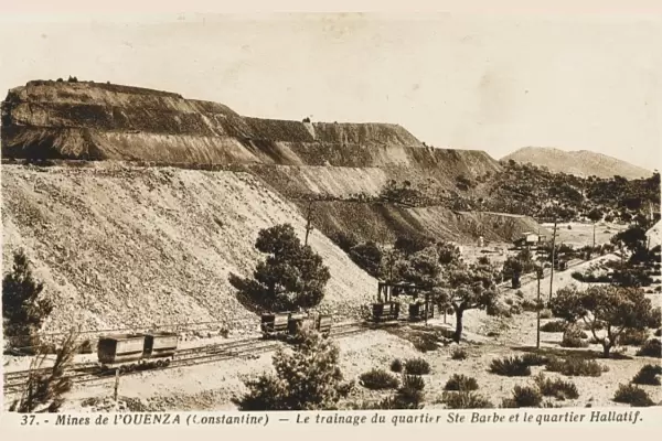 Iron Ore Mines at Ouenza, Algeria