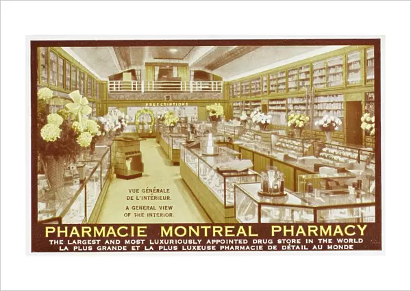 Montreal Pharmacy, Canada