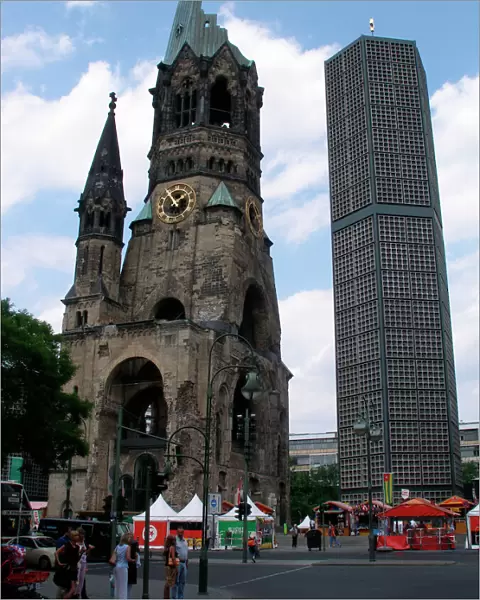 Kaiser Wilhelm Memorial Church, Berlin, Germany