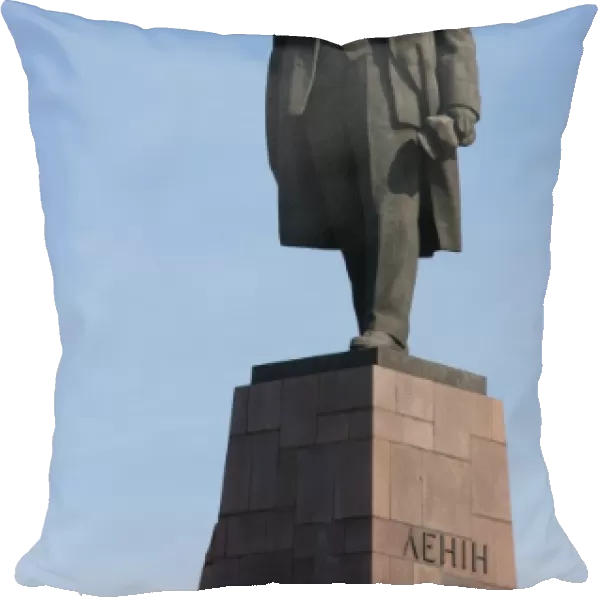 Lenin monument in Zaporozhye, Ukraine