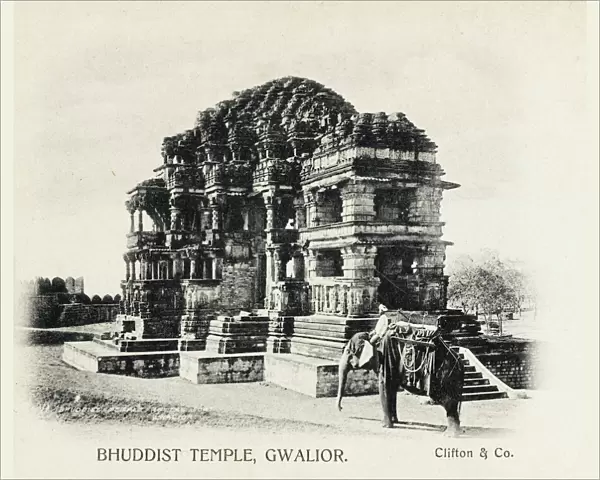 India - Buddhist Temple at Gwalior