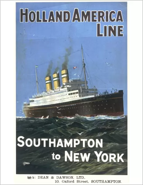 Holland America Line poster