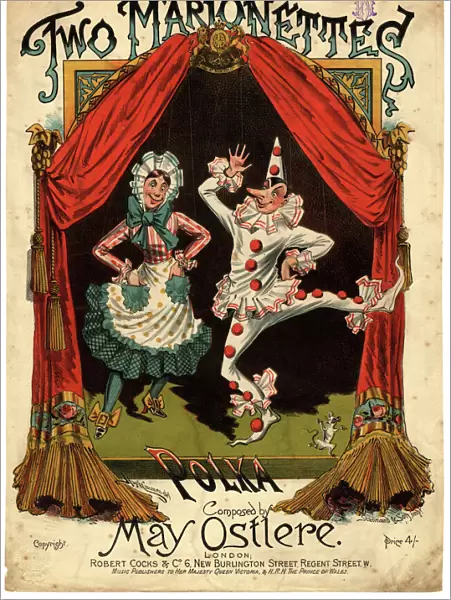 Music cover for Two Marionettes Polka