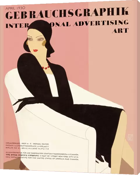 Gebrauchsgraphik front cover April 1930
