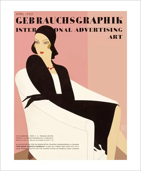 Gebrauchsgraphik front cover April 1930