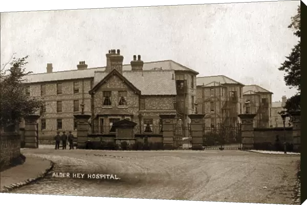 Entrance to Alder Hey Hospital, Liverpool