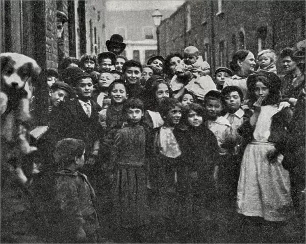 Jewish Children, East End of London