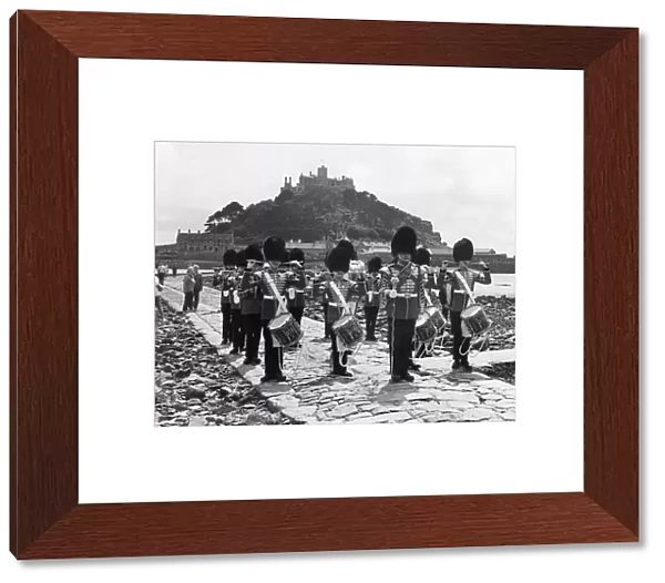 Grenadier Guards at St Michaels Mount