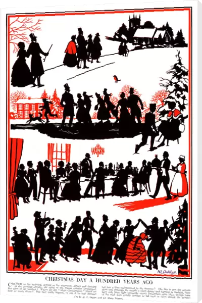Christmas Day 100 years ago by H. L. Oakley