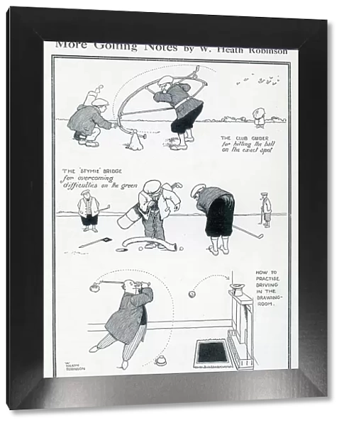 More Golfing Notes by William Heath Robinson