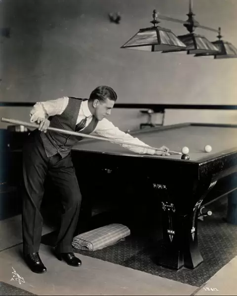 Playing billiards