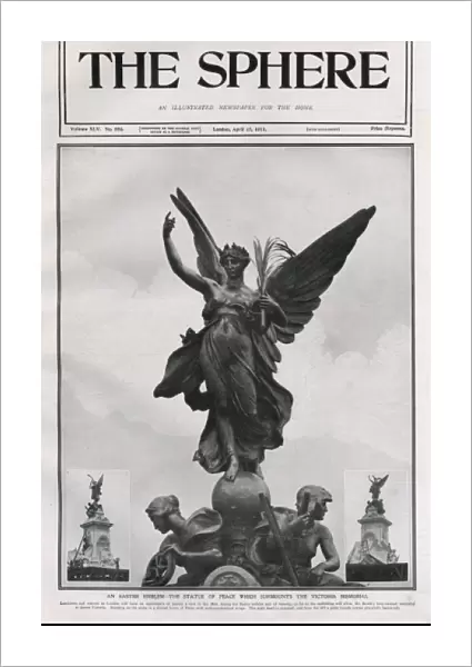 Queen Victorias Memorial - Statue of Peace